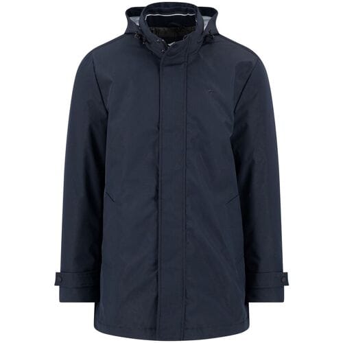 Fynch-Hatton Jack Long Coat Dark Navy / male