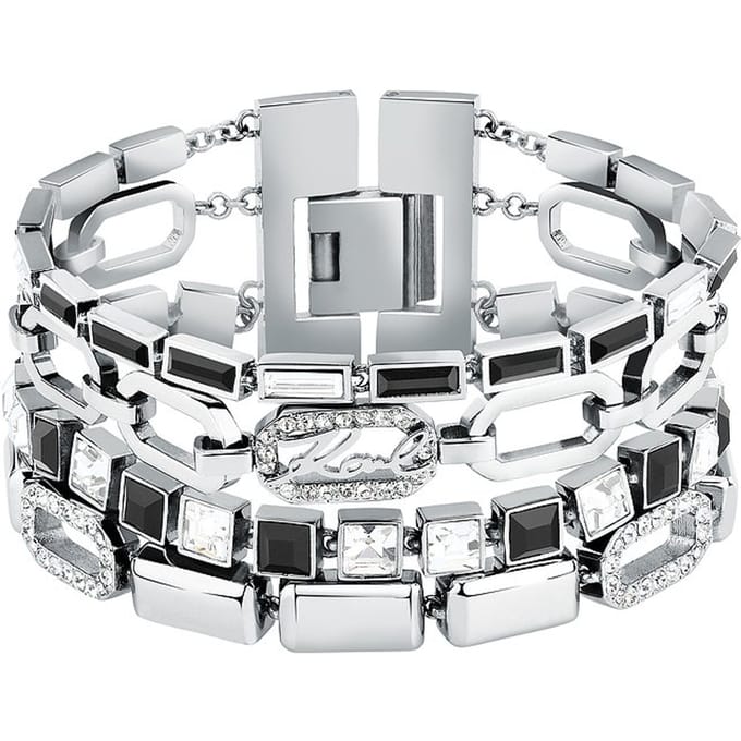 Karl Lagerfeld - Armband - KLAYC16 - Dames - CRYSTALS - 16cm