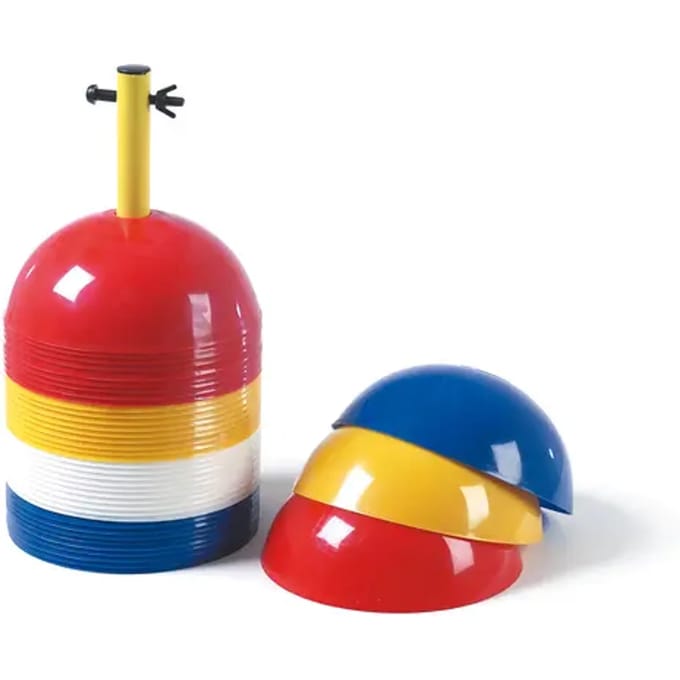 Precision Dome Markers - 20 x 10 centimeter - 41-delig - trainingshoedjes hard