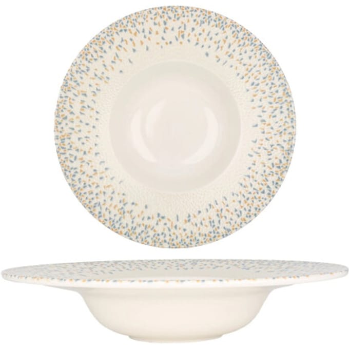 By Bone Pastabord - Tessera - Porselein - 28 cm (480cc) - set van 2