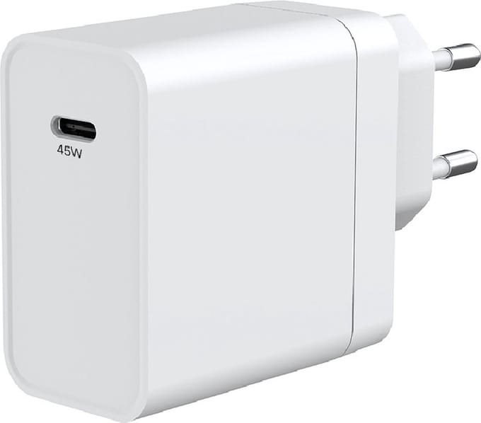 USB C Adapter 45w met USB C kabel - Oplaadadapter USB C telefoon & tablet
