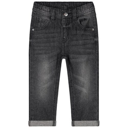 Prénatal peuter jeans loose fit Dark Grey Denim 122 heren