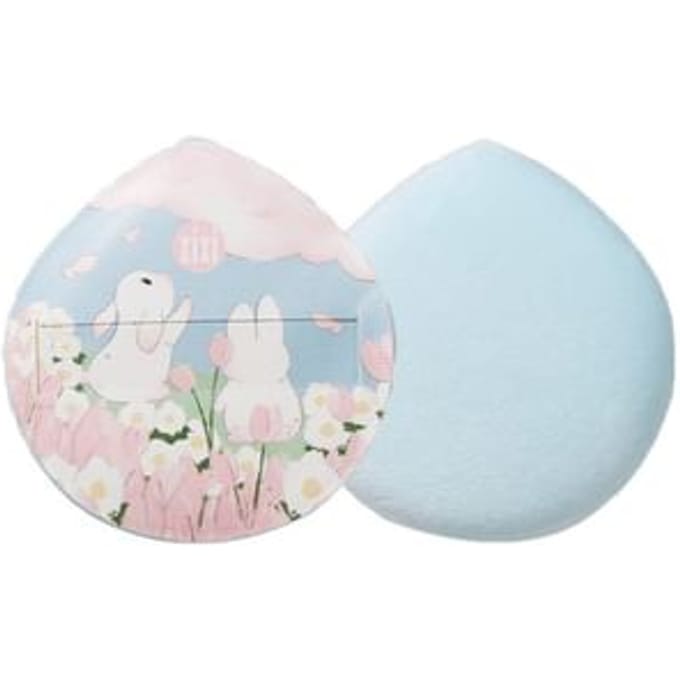 xixi - Rabbit Bubble Makeup Puff - 2 Types #02 Blue - 1pcs