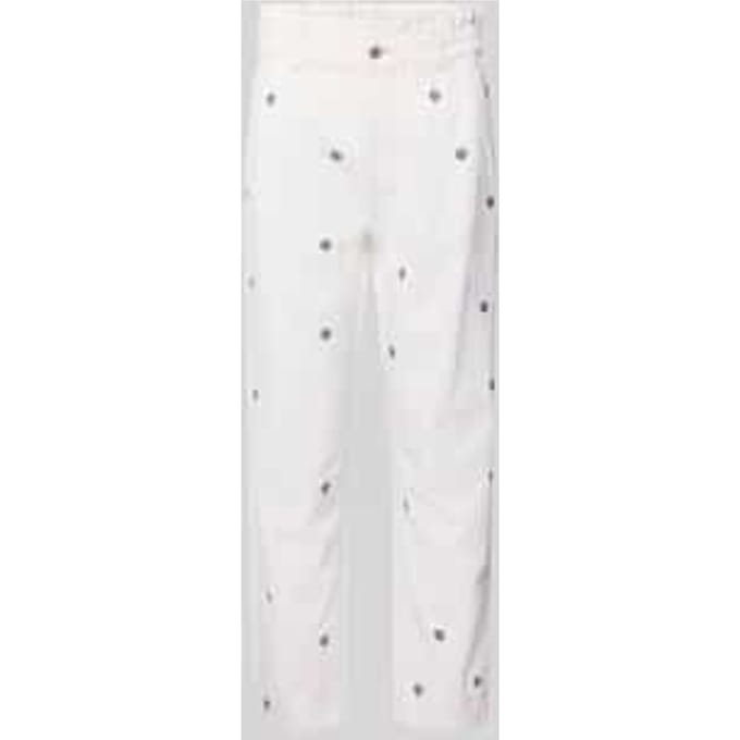 Paperbag jeans met steekzakken