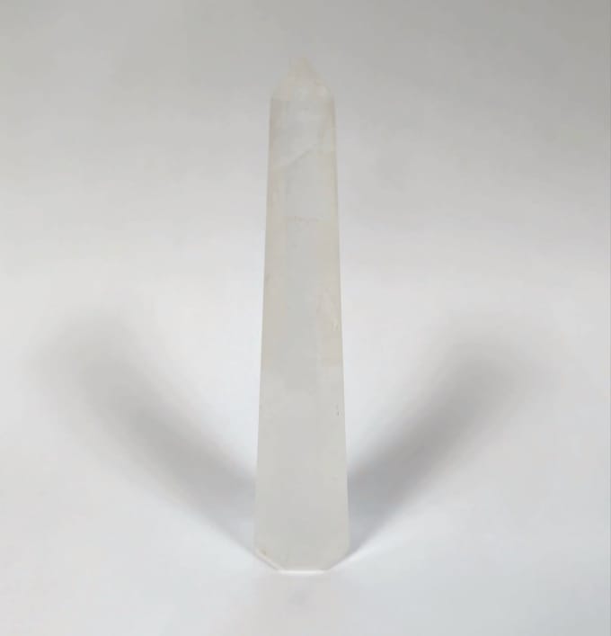 Bergkristal Obelisk - 7,5 tot 10 cm