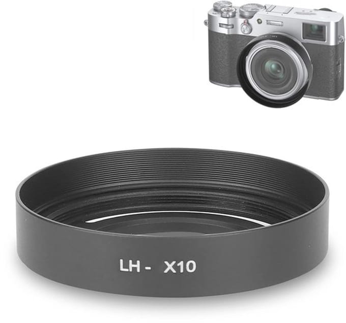 Allecto - Lh-Jx10 Zonnekap - Camera Lens Zonnescherm - Regendichte