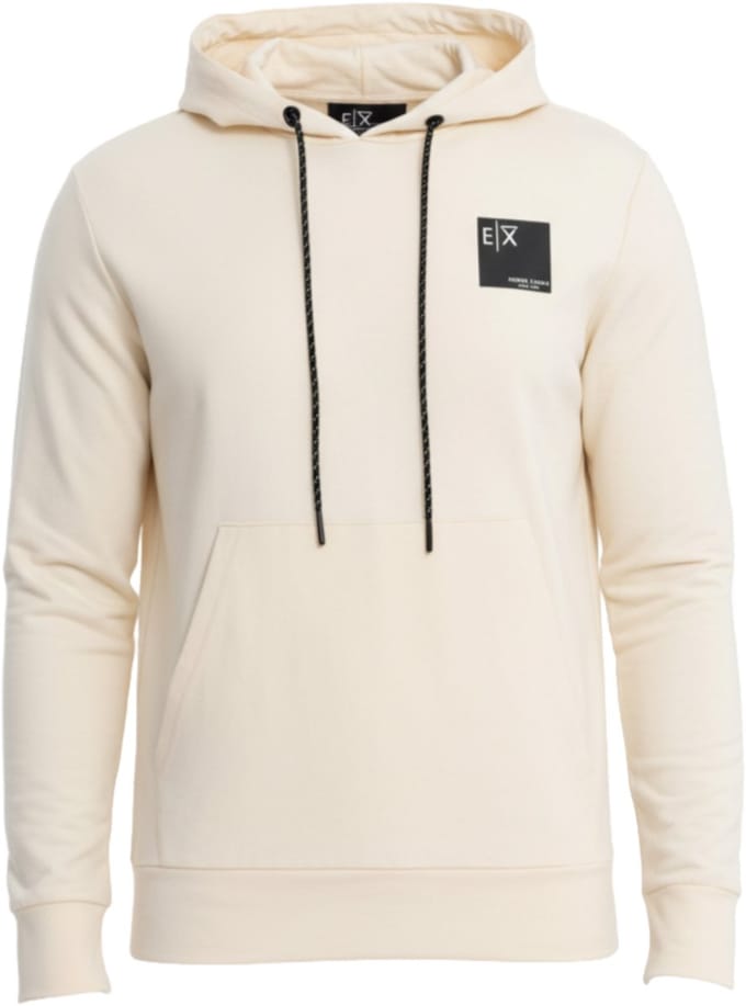 OMBRE Sweater - Regular Fit - Katoen - Lange Mouw Crème L