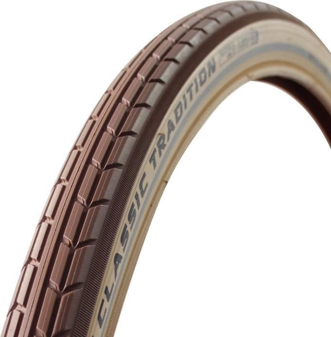 CST buitenband 28x1.75 (47-622)  Classic Tradition APL reflectie bruin/creme