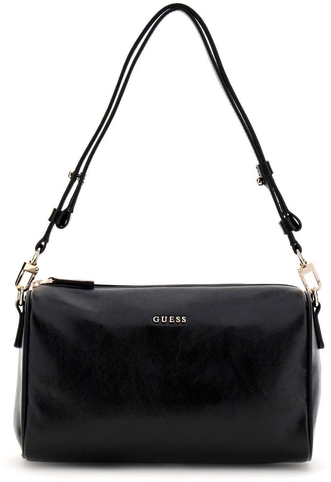 GUESS schoudertas Kassie Mini Convertible Shoulder Bag Black zwart