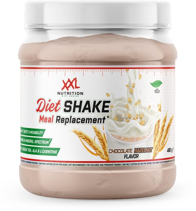 XXL Nutrition - Diet shake - Chocolade Hazelnoot - Maaltijdvervanger - 480 g