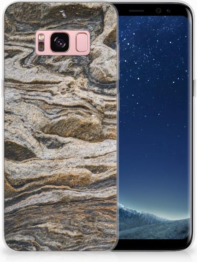 Samsung Galaxy S8 TPU Siliconen Hoesje Steen
