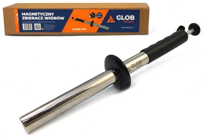 GLOB TOOLS - Magnetisch Spanenverzamelaar - 390mm - Praktisch - Compact