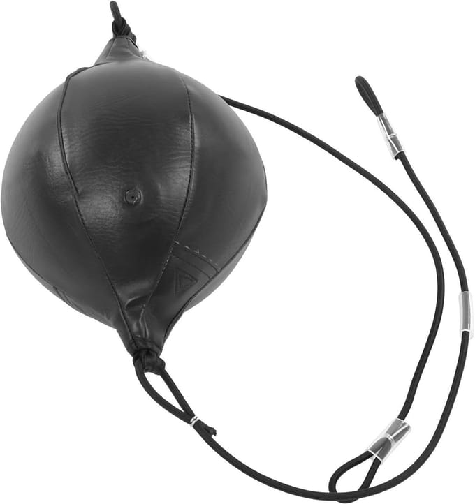 Boksbal Opblaasbaar - Vechtsport Bal - Training Snelheid - Verstelbaar Elastisch Touw - 180 cm - Zwart