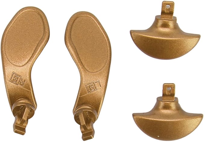 Game Controller Back Paddles voor EDG Controller - RVS Edge Controller Back Paddles - Eenvoudige Installatie - Game Console Accessoires - Goud .