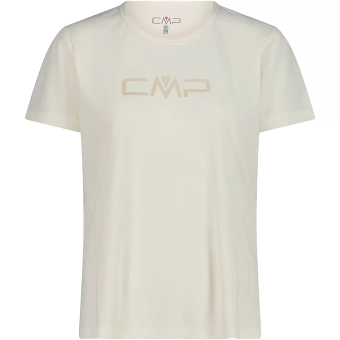 T-shirt met ronde hals met logo dames CMP