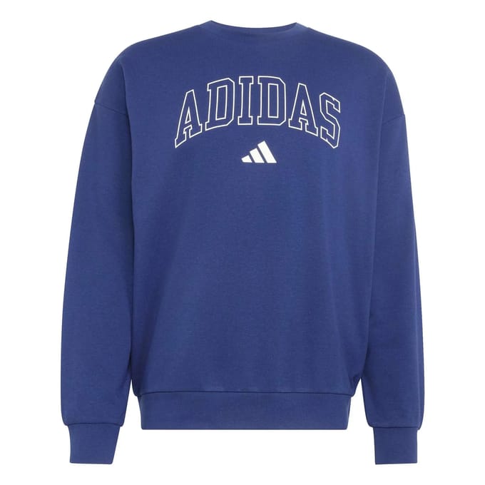 Sweatshirt van Franse terry adidas Seasonal Essentials Collegiate