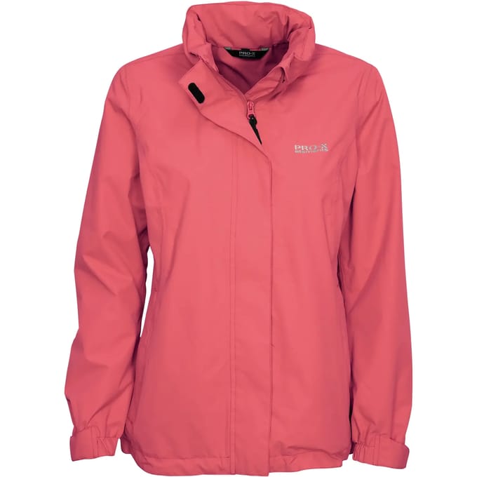 Pro-x Elements Outdoorjas Eliza Dames Polyester Zalmroze Maat 36