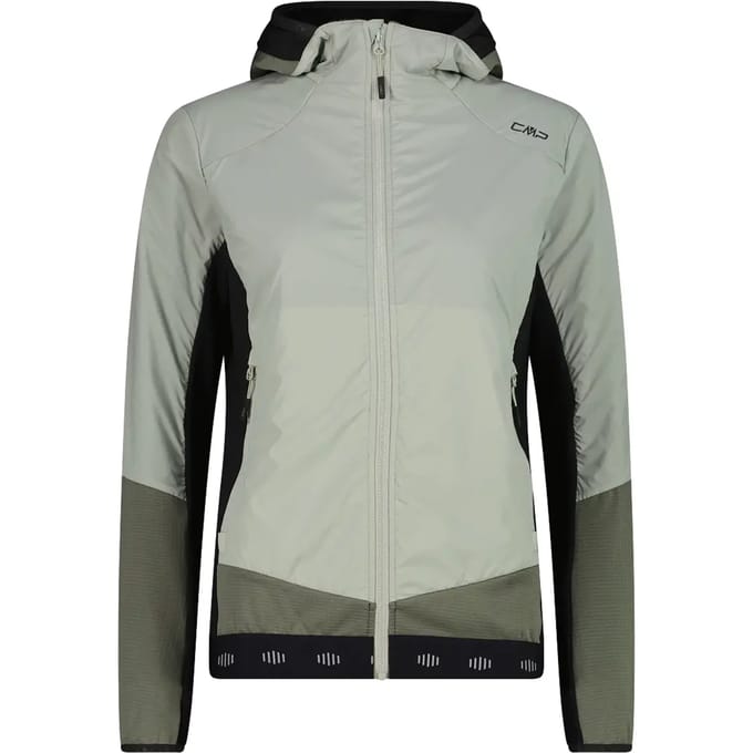 Hybride Windjack met Vaste Capuchon Dames CMP