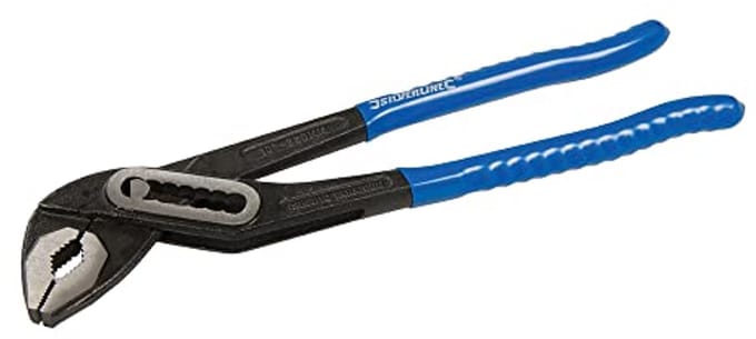 Waterpomptang 250 mm - Robuuste Chroom-Vanadium Staal met Slanke Kaken