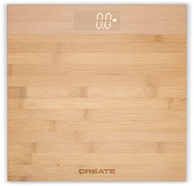 CREATE - Bamboe personenweegschaal - BALANCE BODY BAMBOO