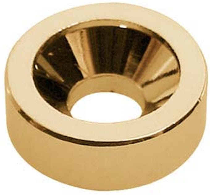Boston W-740-G Nekbevestigingsferrules 14,0 mm - Goud, Set van 4
