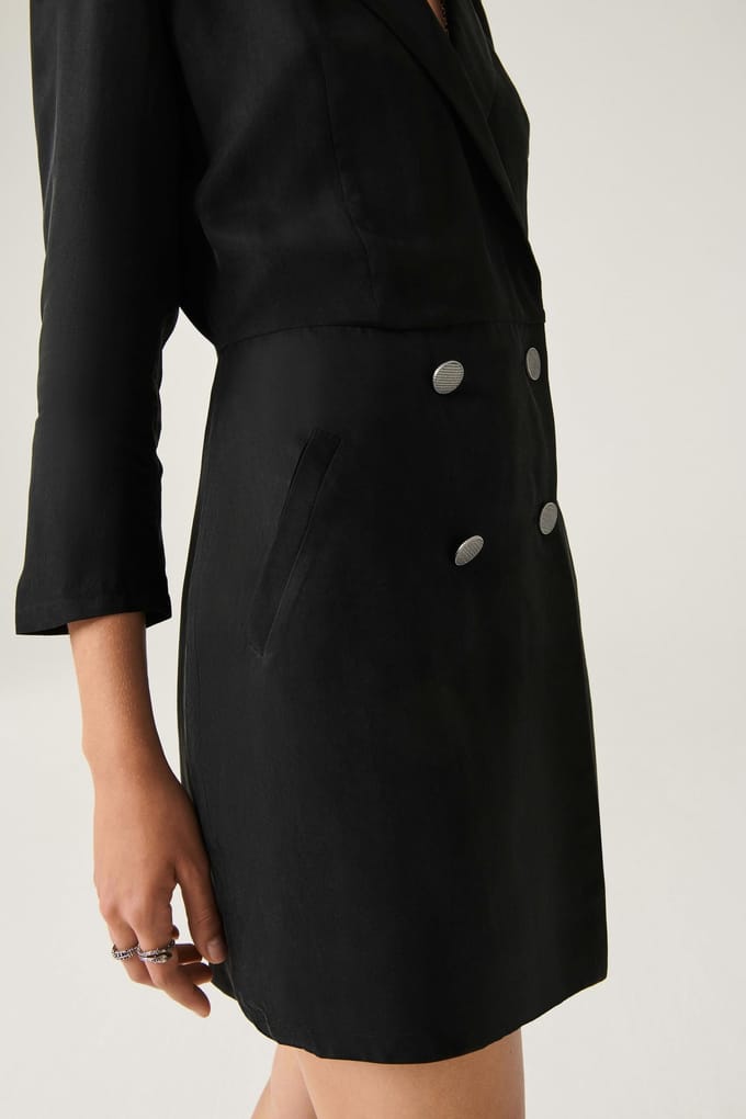 BA&SH Mini Dress Black Maat: S | Mini Jurken Outlet | Dames | Zwart