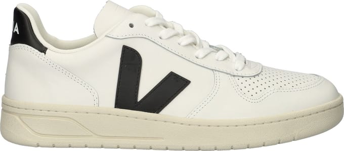 VEJA V-10 Men Sneakers - Leer - Heren - Wit - Maat 42
