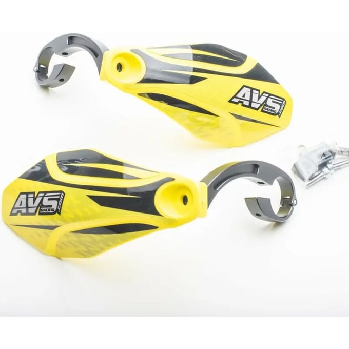 Decoratieset voor handbeschermers met scharnierende aluminium klep AVS