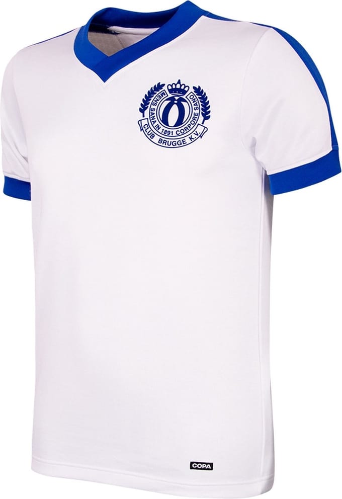 COPA - Club Brugge 1977/78 Wembley Retro Voetbalshirt - Heren - S
