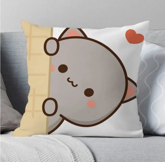 Velvet Cuddle Cats Collection kussenhoes - 45x45 cm