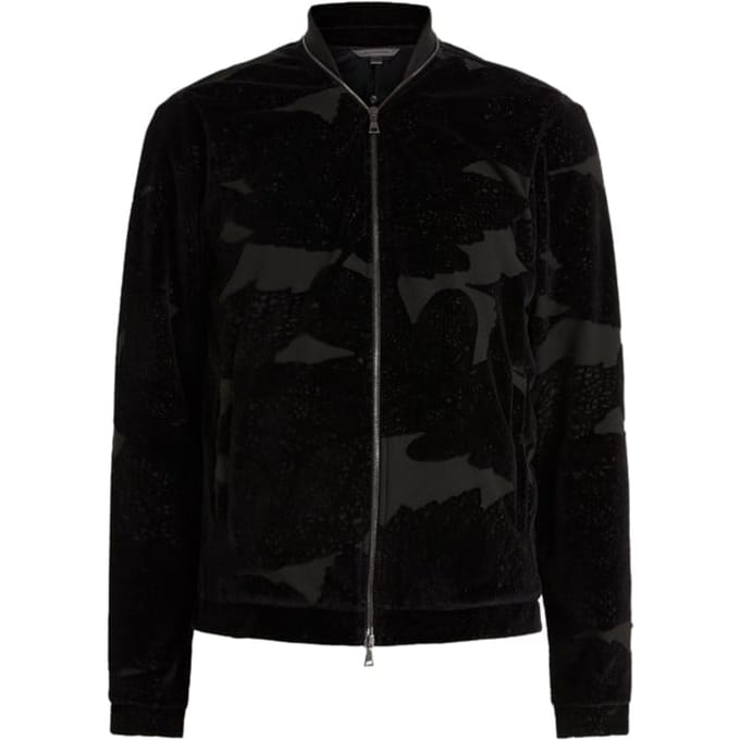 John Varvatos Howell Regular Fit Liner Jacket With Bur Black Taglia: XL | Bomber Outlet | Uomo | Nero