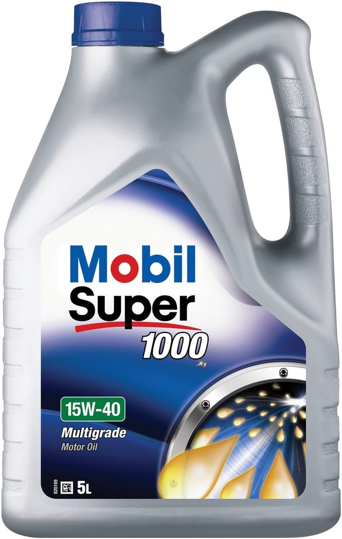 Mobil Motorolie Super 1000 X1 15w-40 Can 5l