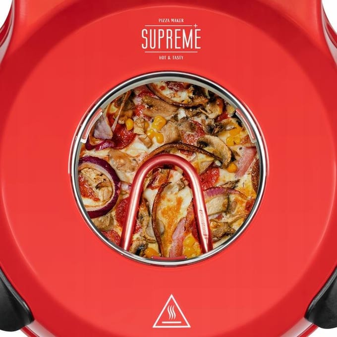 Teesa Supreme+ Serie - Pizzaoven - 1200W - 405°C - Keramische Steen