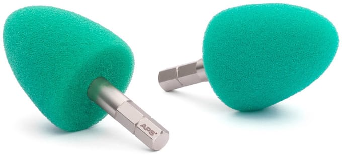 APS - Polijstkegel L40-Ø30mm - Diverse Hardheid - Green - Heavy Cutting