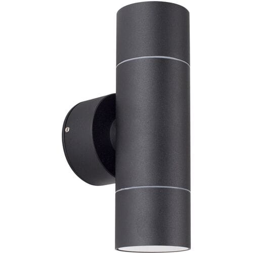 KS Verlichting Ray Up en Down Muurlamp Zwart met LED