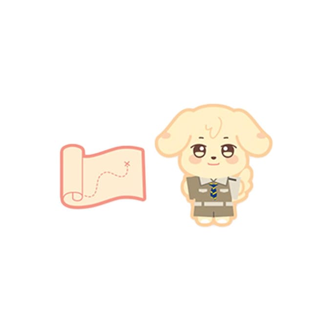 ATEEZ - [ANITEEZ IN TREASURE] STITCH Wappen Set 3. TYUdeongi