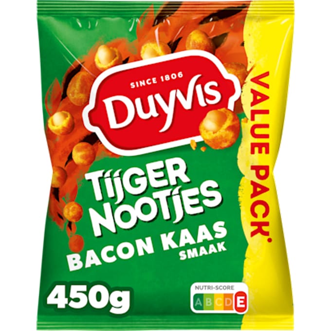 Tijgernootjes Bacon Kaas