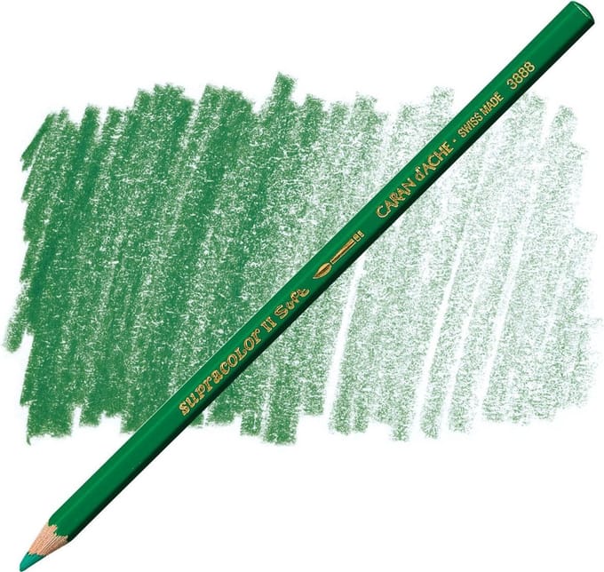 Caran d'Ache Supracolor aquarel potlood 210 emerald green