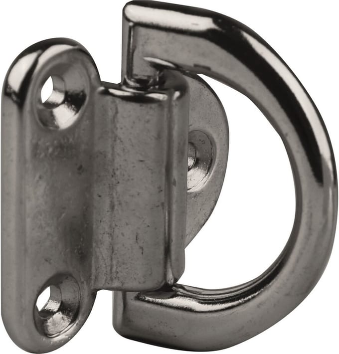 RVS Dekoog Neerklapbaar 316 | 62x64 mm | Boot Oog Inklapbaar | Dek Oog Zoutwaterbestendig