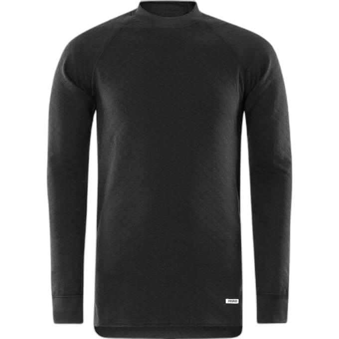 Fristads T-Shirt Lange Mouwen 743 Pc - Zwart - M