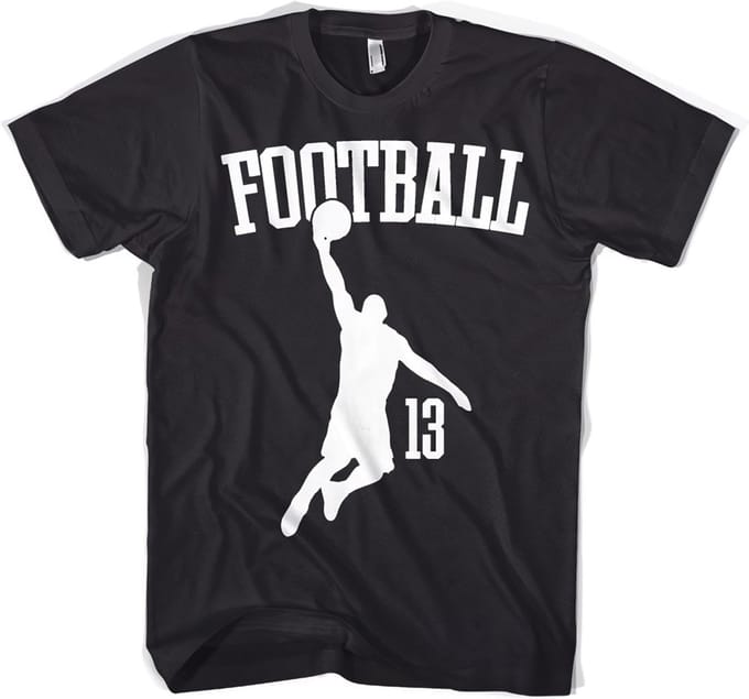 Hybris Footbasket T-shirt Zwart