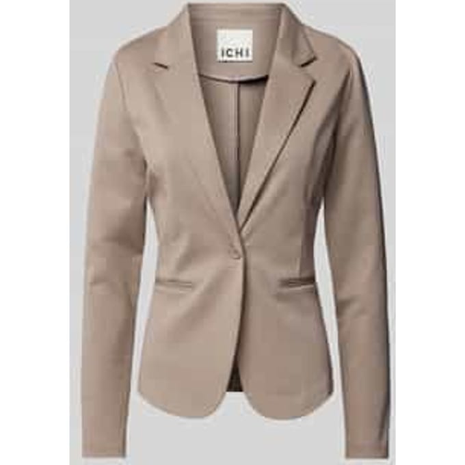 Slim fit blazer met paspelzakken, model 'KATE'