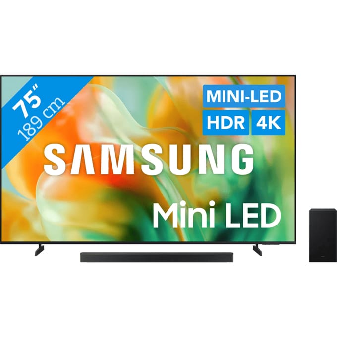 Samsung Mini-led 75" M83H (2026) + Samsung HW-B66CF (2025)