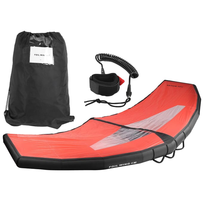 Lichtgewicht Handheld Vliegende Vleugel Opblaasbaar Surfplank voor Watersport Surfen Uitrusting M black