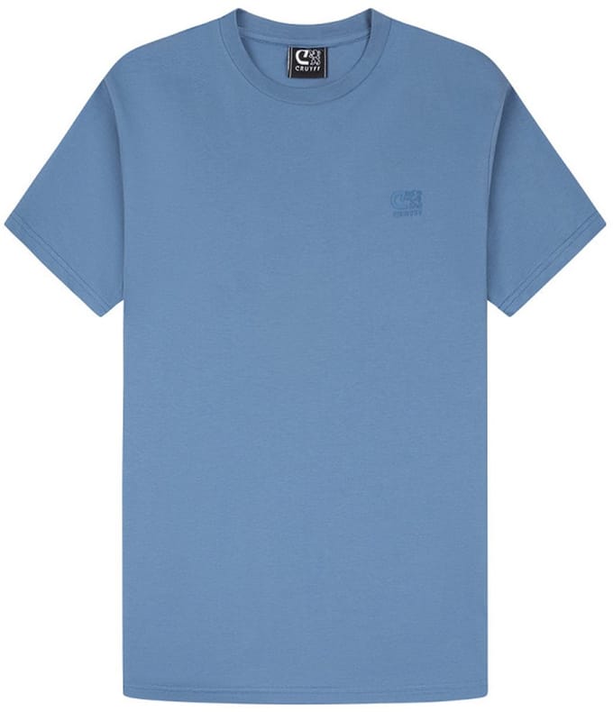 Cruyff - Classic Crewneck T-Shirt - Blauw