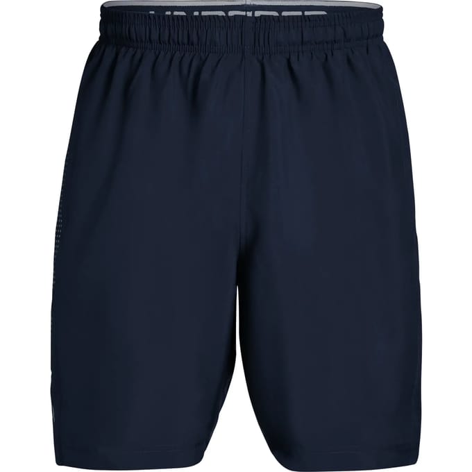 Under Armour Sportbroek - Maat S  - Mannen - donkerblauw/grijs