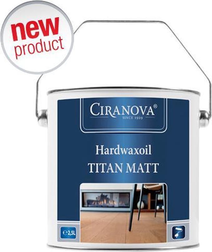 Ciranova Hardwaxoil Titan - 0,75 l - Mat - 30 m²/l