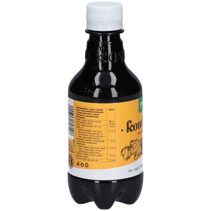 Purasana® Kombucha Curcuma Flavour Drink Bio 330 Vloeistof