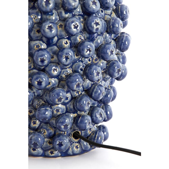 Light & Living - Lampvoet BERRIES - 25.5x25x27 cm - Blauw