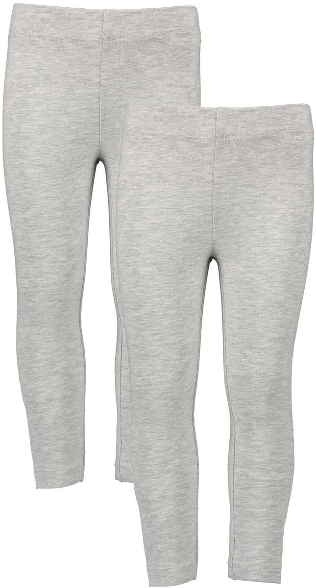Blue Seven - 2 PACK Leggings - Biologische katoen - Grijs - Maat 128